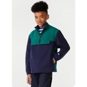 Free Assembly Boys Nylon Fleece Popover Size XL 14/16 NWT